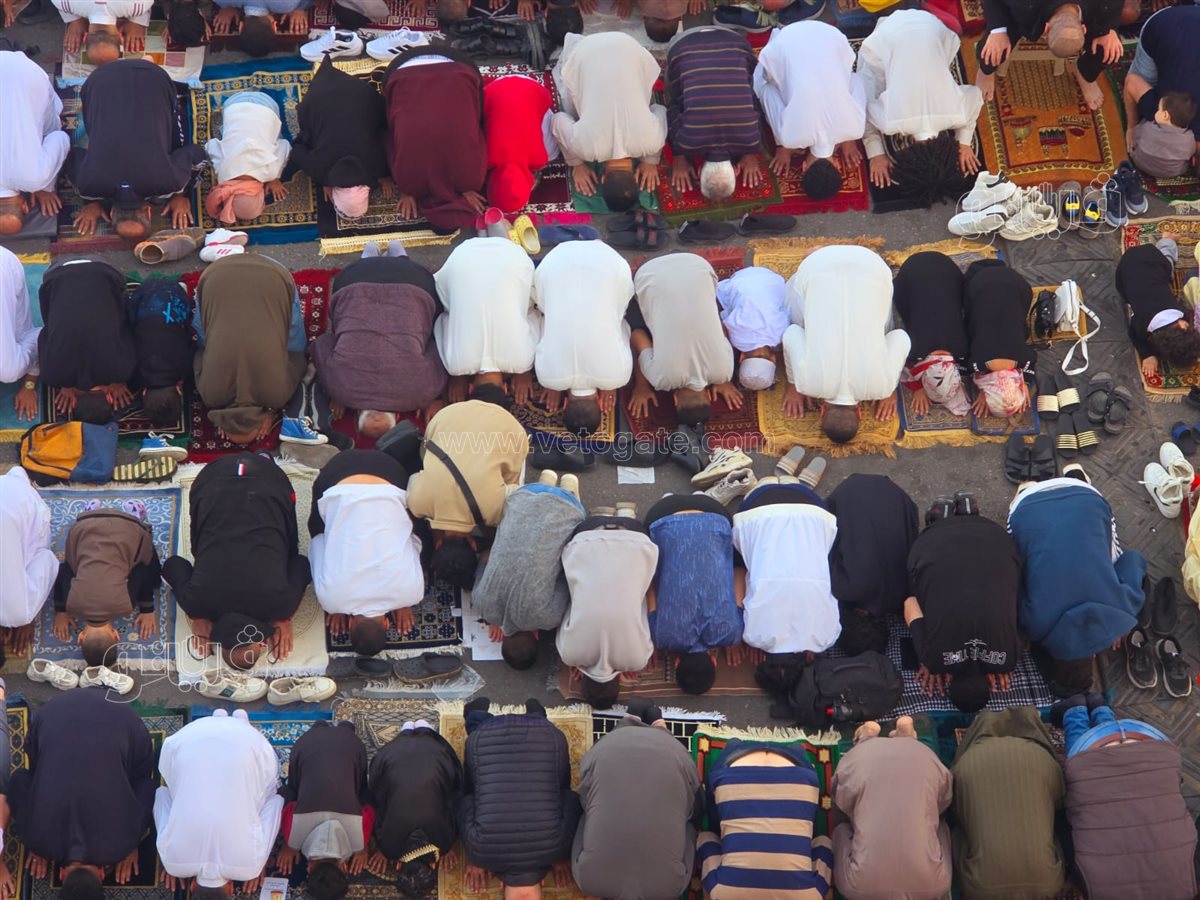 صلاة العيد في شيراتون (1)