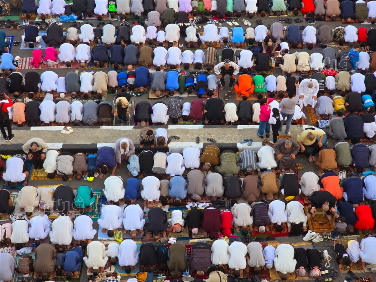 صلاة العيد في شيراتون (8)