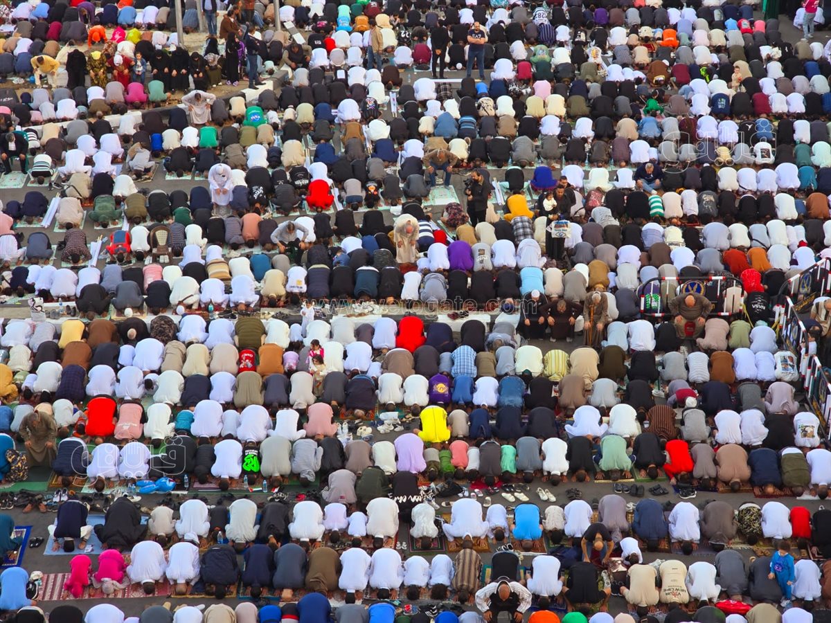 صلاة العيد في شيراتون (16)