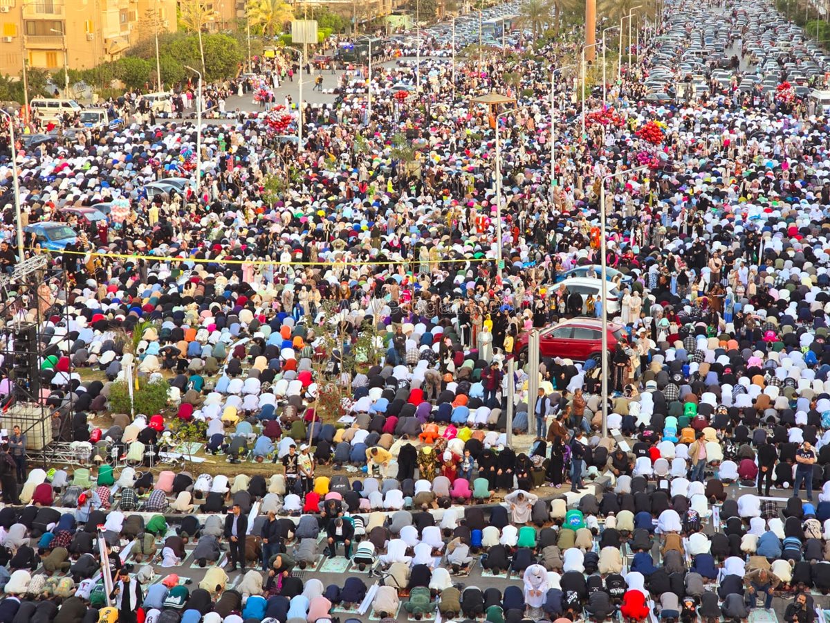 صلاة العيد في شيراتون (21)