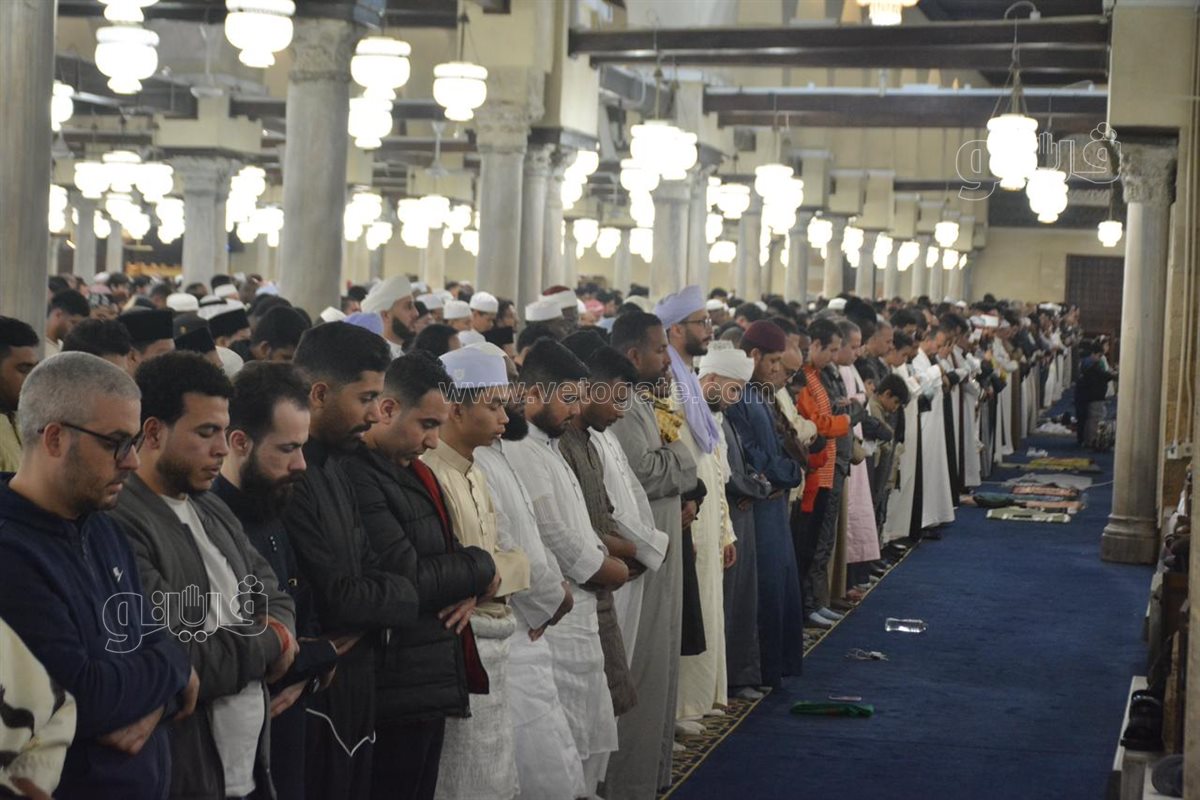 صلاة العيد الفطر 2025 في جامع الأزهر الشريف (1)