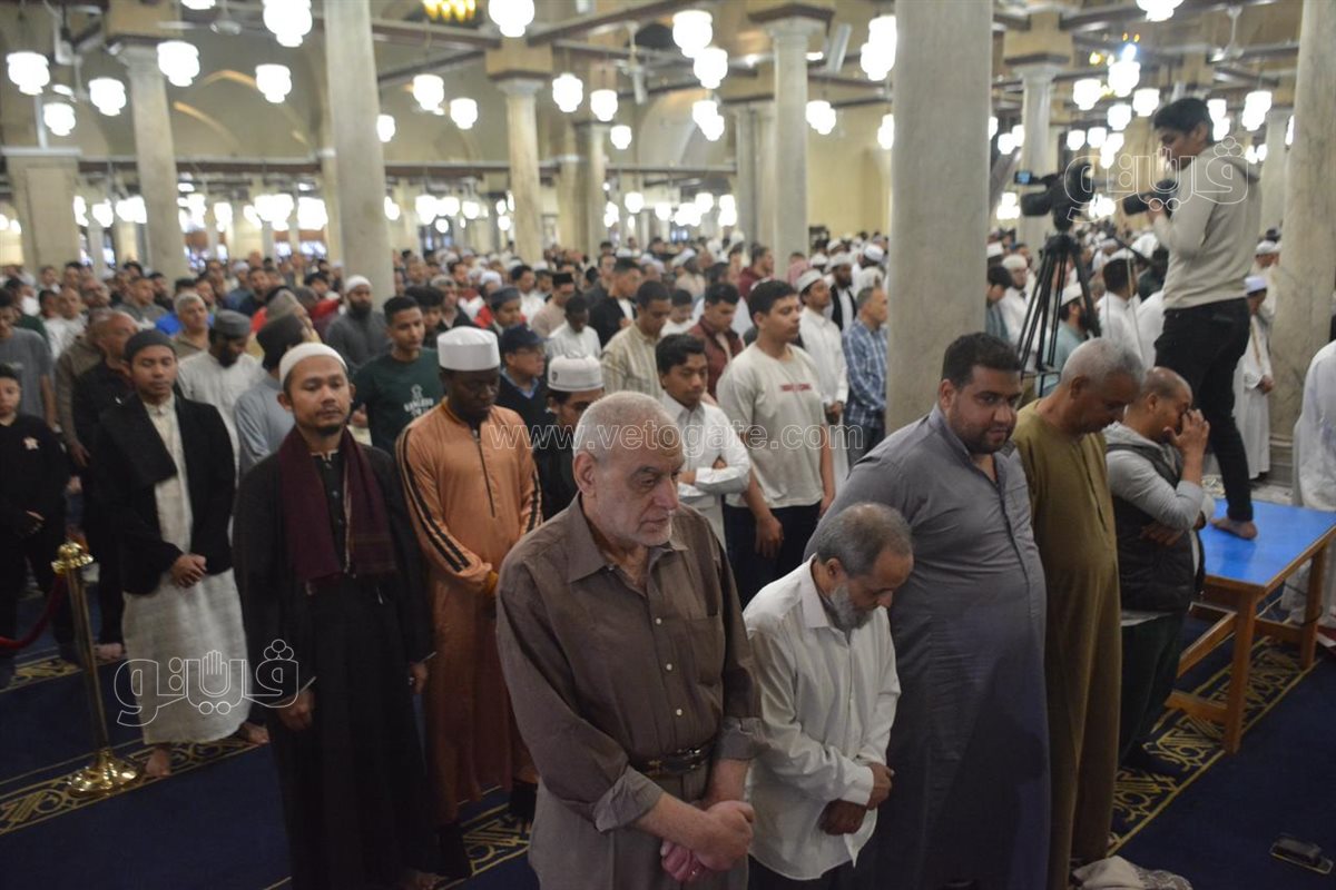 صلاة العيد الفطر 2025 في جامع الأزهر الشريف (2)