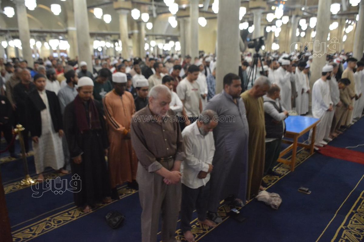 صلاة العيد الفطر 2025 في جامع الأزهر الشريف (5)