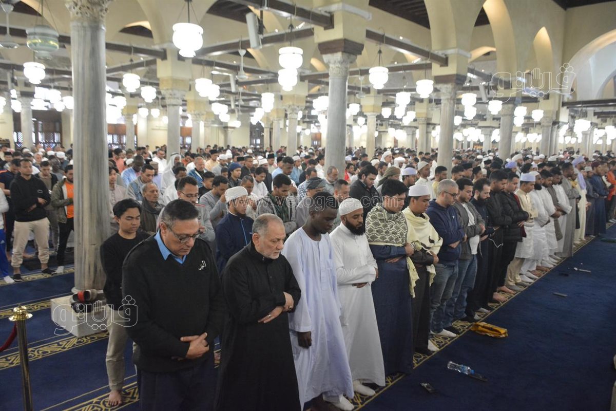 صلاة العيد الفطر 2025 في جامع الأزهر الشريف (12)