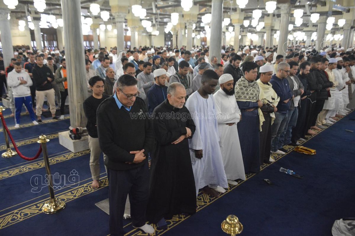 صلاة العيد الفطر 2025 في جامع الأزهر الشريف (13)