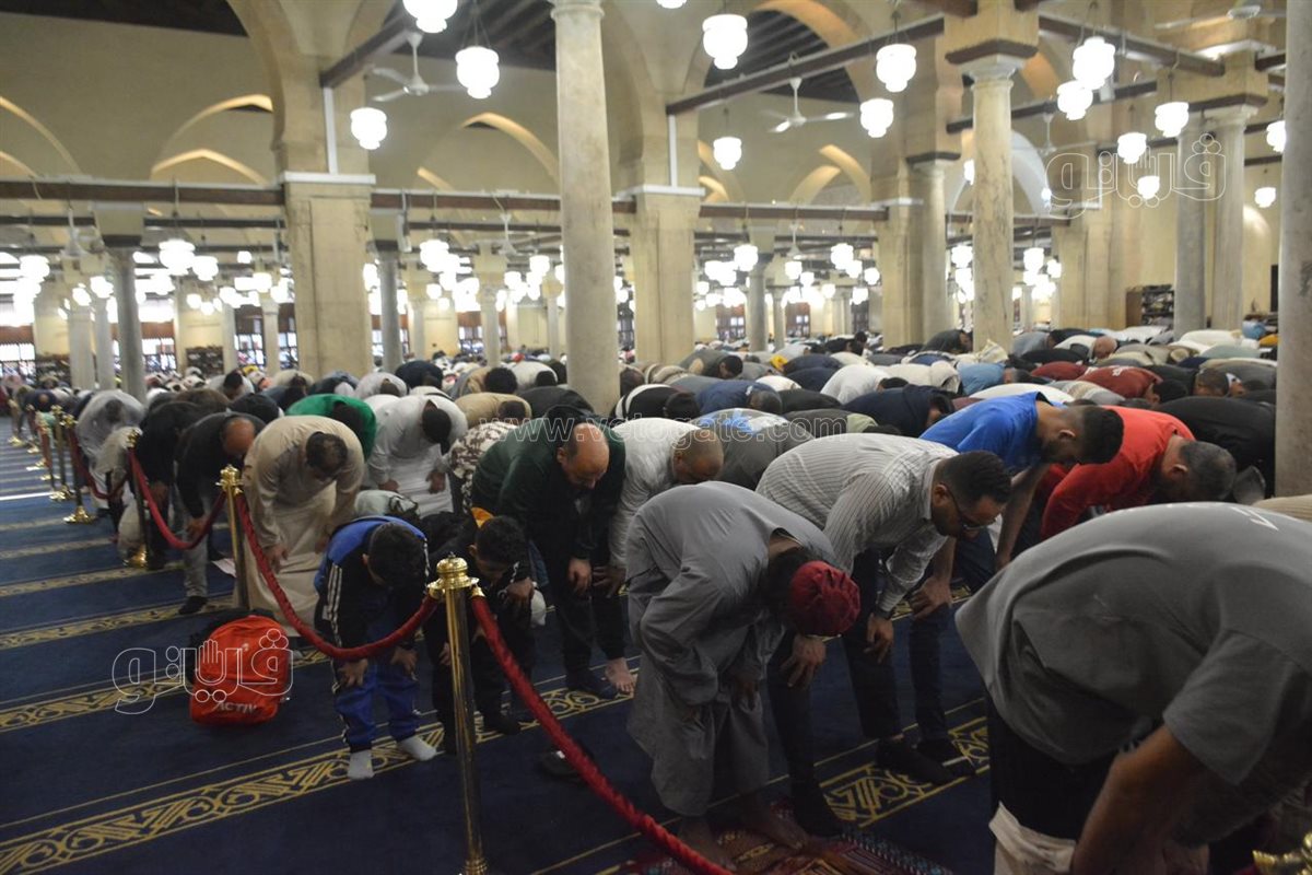 صلاة العيد الفطر 2025 في جامع الأزهر الشريف (14)