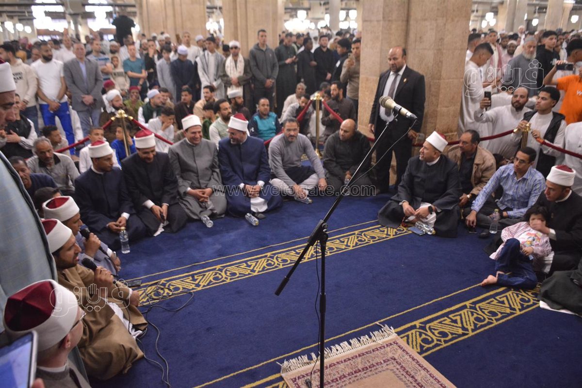 صلاة العيد الفطر 2025 في جامع الأزهر الشريف (22)