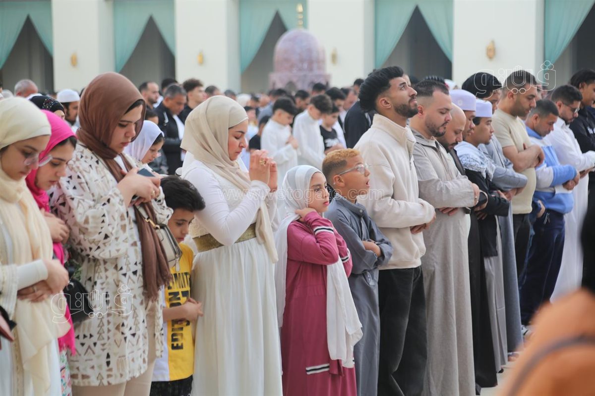 أجواء فرحة، صلاة العيد الفطر في الحاكم بأمر الله حاجة ثانية (2)