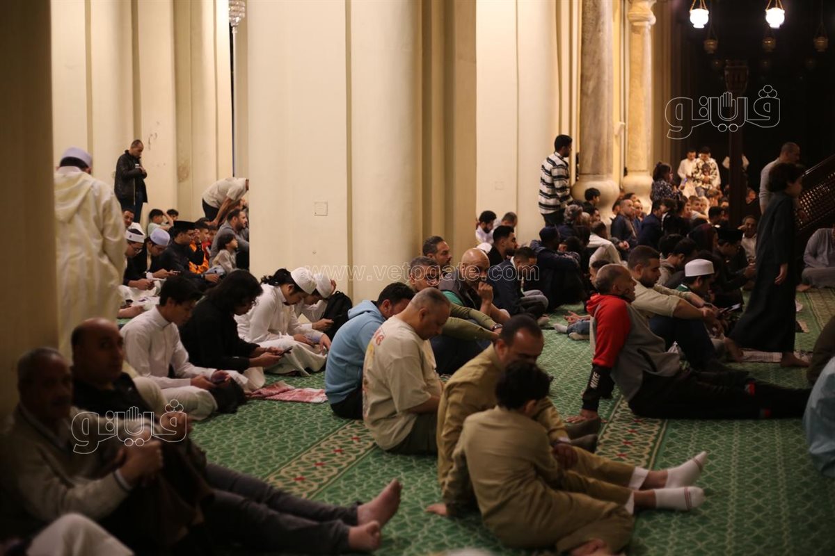 أجواء فرحة، صلاة العيد الفطر في الحاكم بأمر الله حاجة ثانية (7)