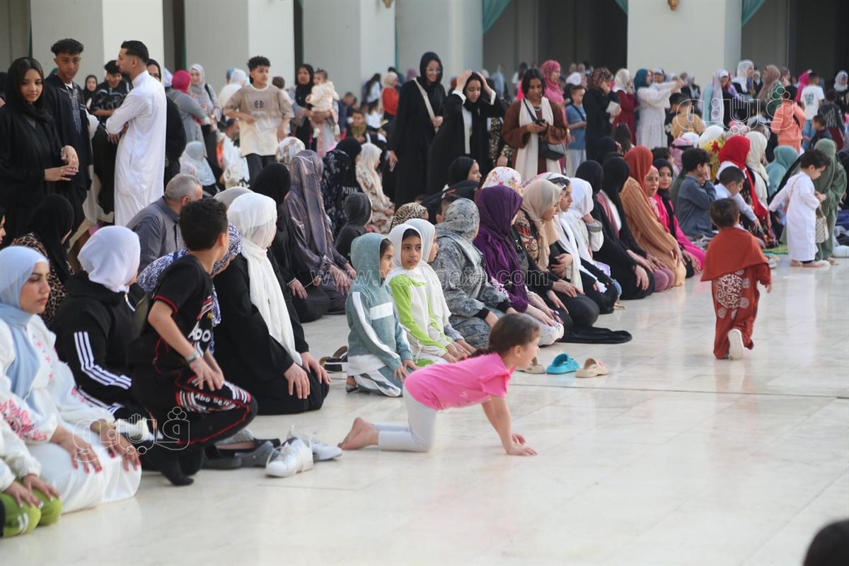 أجواء فرحة، صلاة العيد الفطر في الحاكم بأمر الله حاجة ثانية (12)