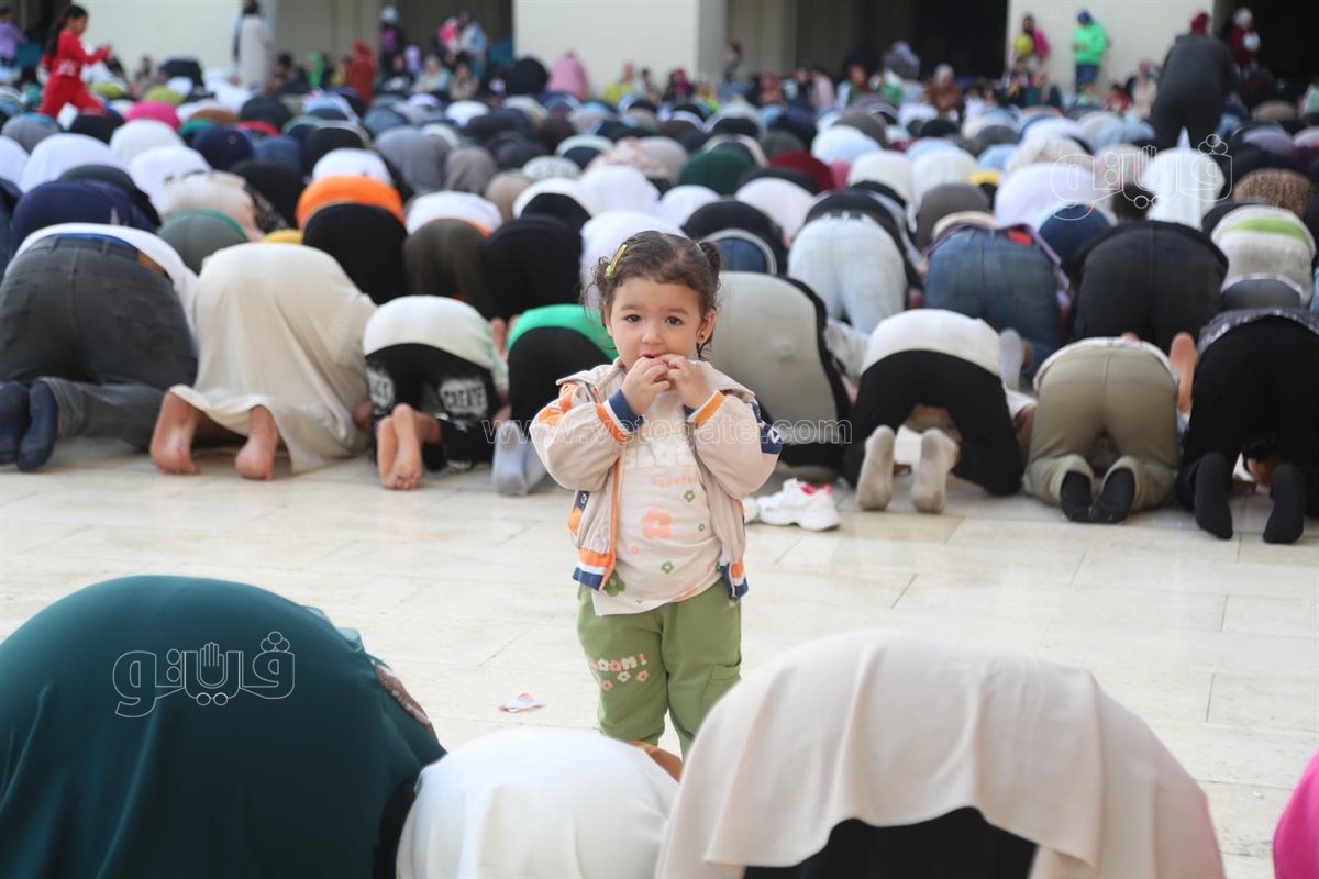 أجواء فرحة، صلاة العيد الفطر في الحاكم بأمر الله حاجة ثانية (15)