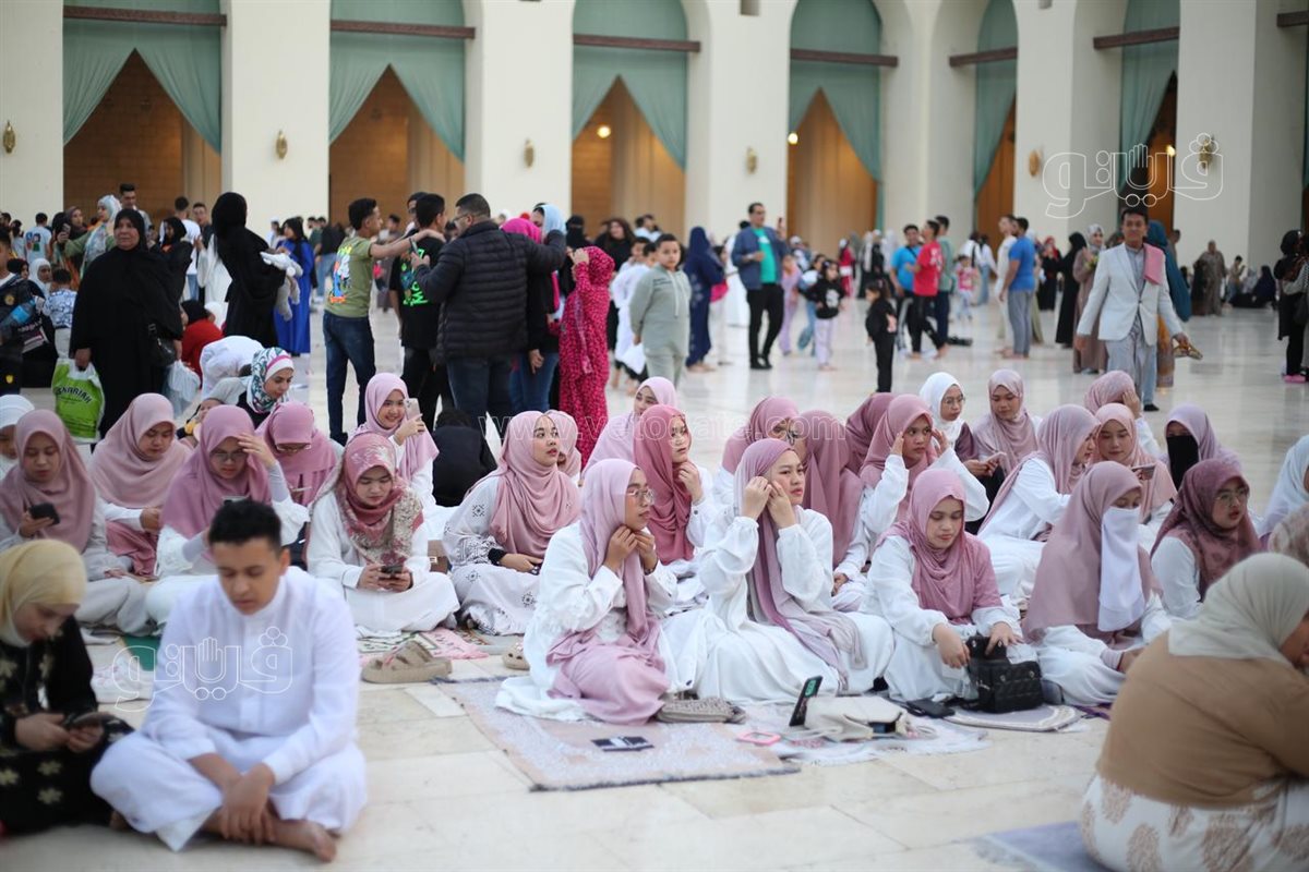 أجواء فرحة، صلاة العيد الفطر في الحاكم بأمر الله حاجة ثانية (17)