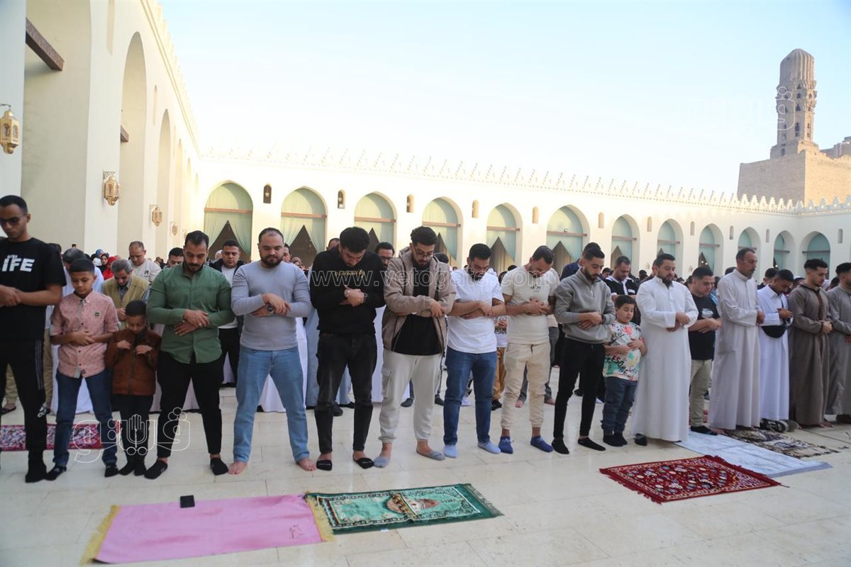 أجواء فرحة، صلاة العيد الفطر في الحاكم بأمر الله حاجة ثانية (22)