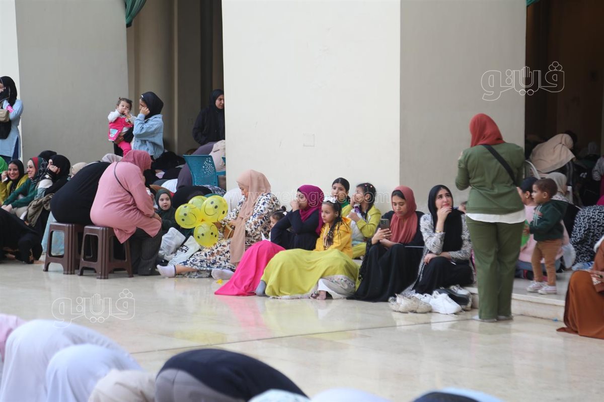 أجواء فرحة، صلاة العيد الفطر في الحاكم بأمر الله حاجة ثانية (27)