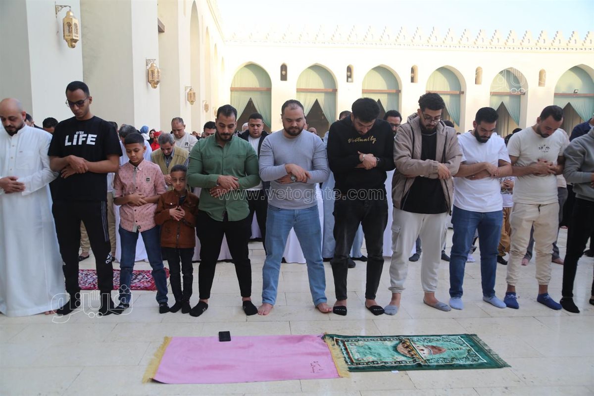 أجواء فرحة، صلاة العيد الفطر في الحاكم بأمر الله حاجة ثانية (32)