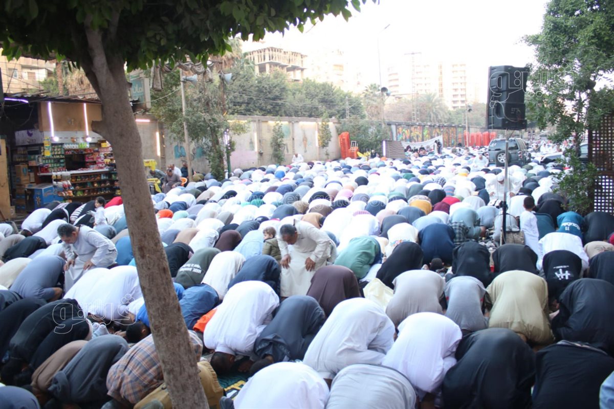 فصل الرجال عن النساء، صلاة العيد الفطر المبارك 2025 بمسجد الخليل حدائق المعادي (4)