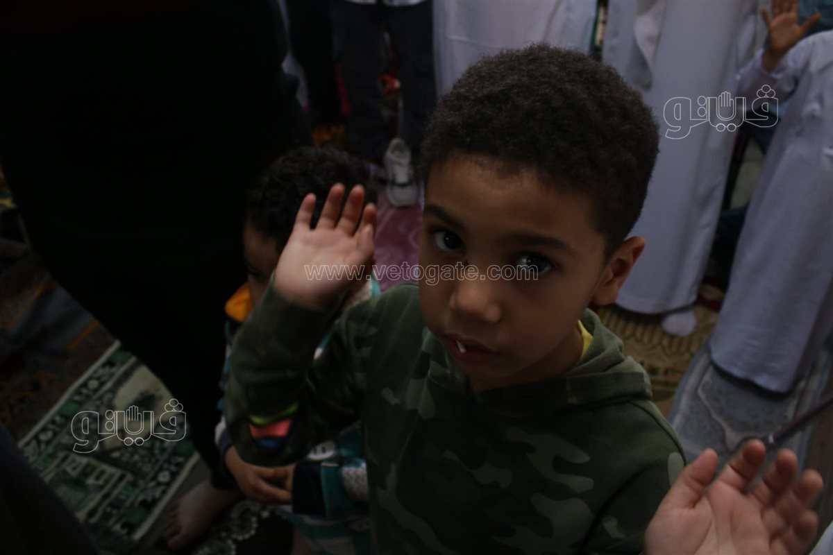 فصل الرجال عن النساء، صلاة العيد الفطر المبارك 2025 بمسجد الخليل حدائق المعادي (8)