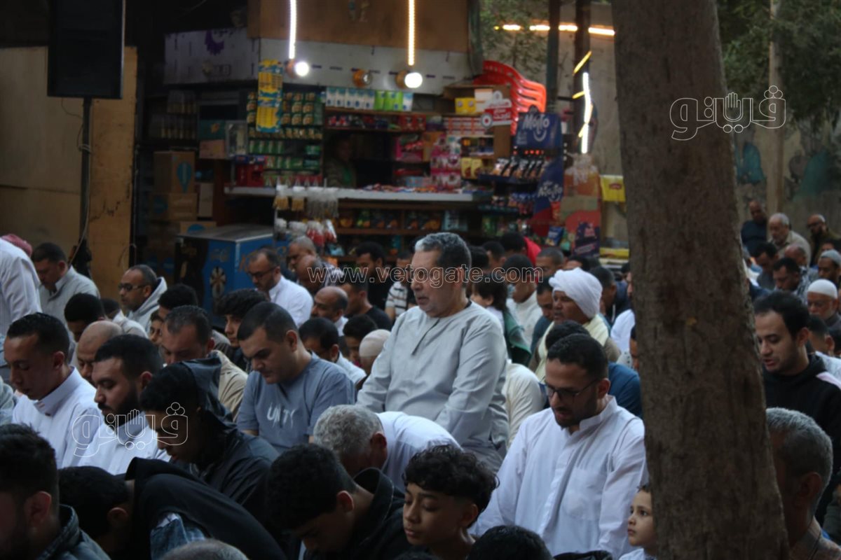 فصل الرجال عن النساء، صلاة العيد الفطر المبارك 2025 بمسجد الخليل حدائق المعادي (9)