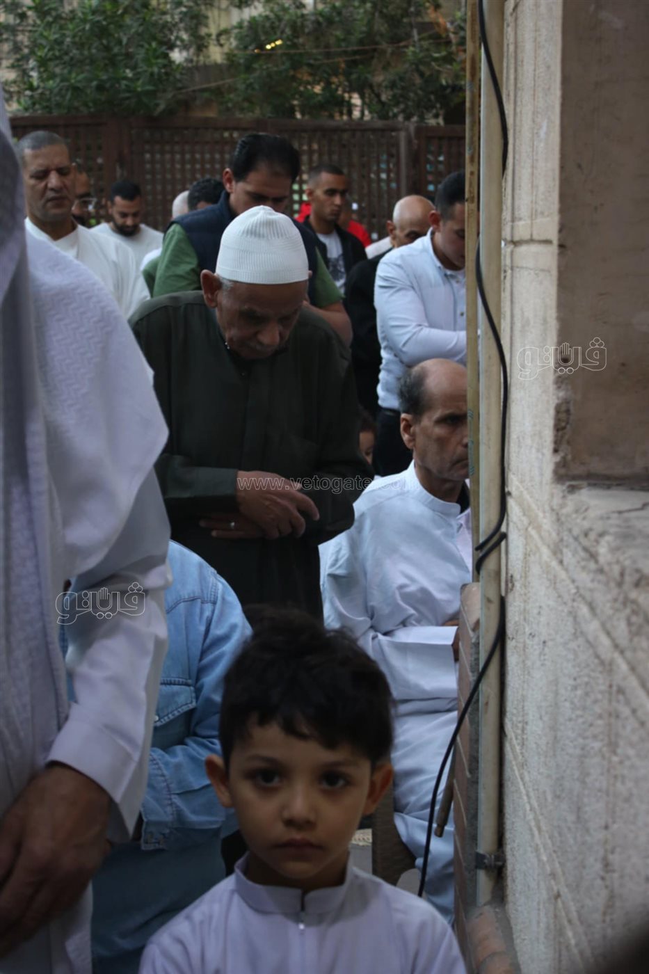 فصل الرجال عن النساء، صلاة العيد الفطر المبارك 2025 بمسجد الخليل حدائق المعادي (11)