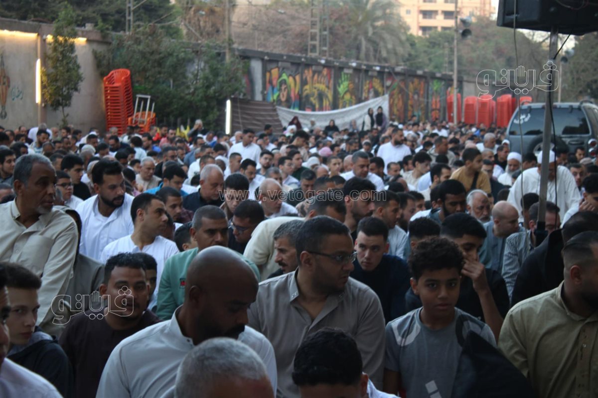 فصل الرجال عن النساء، صلاة العيد الفطر المبارك 2025 بمسجد الخليل حدائق المعادي (14)