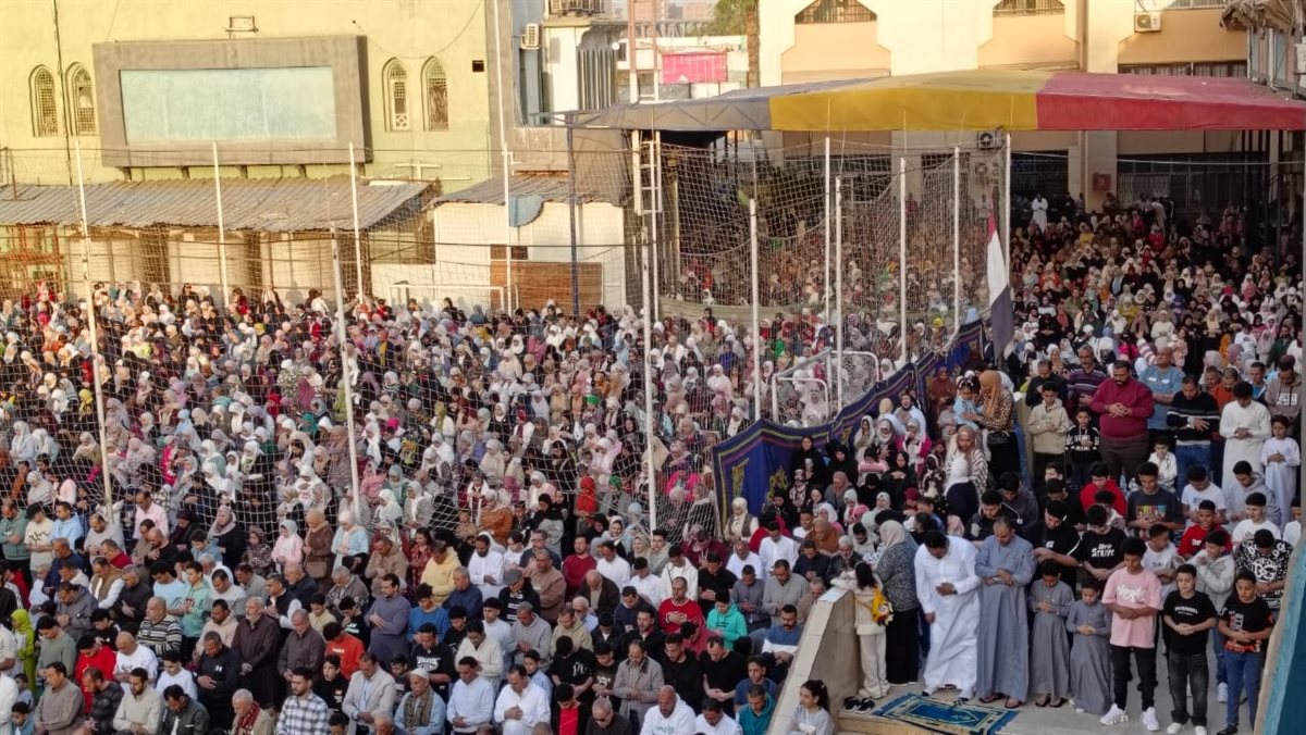 لقطات من صلاة الفطر بالقليوبية ،فبتو
