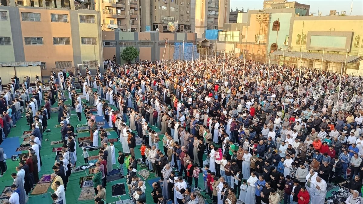 لقطات من صلاة الفطر بالقليوبية ،فبتو