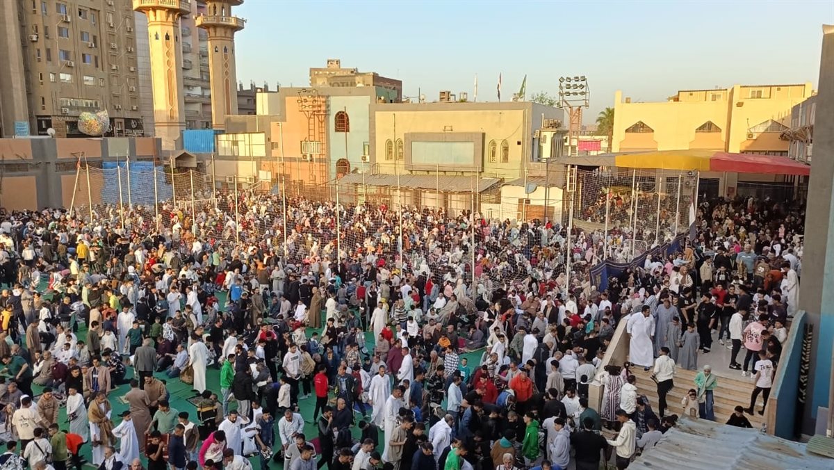 لقطات من صلاة الفطر بالقليوبية ،فبتو