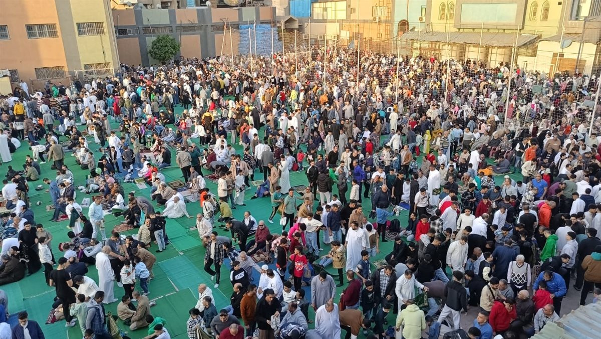 لقطات من صلاة الفطر بالقليوبية ،فبتو