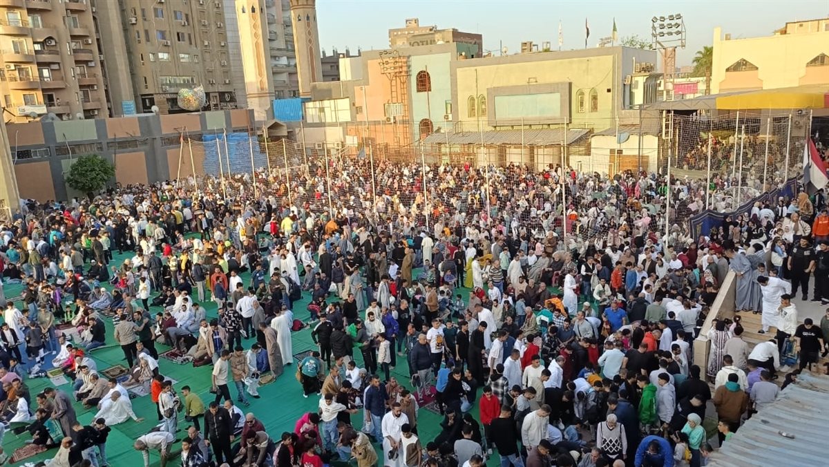 لقطات من صلاة الفطر بالقليوبية ،فبتو