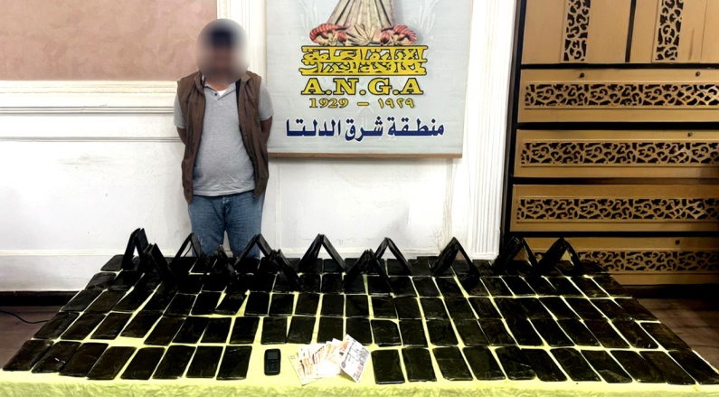 سقوط 3 تجار مخدرات بحوزتهم 68 كيلو حشيش وهيروين بـ 6 ملايين جنيه فى الإسماعيلية والدقهلية