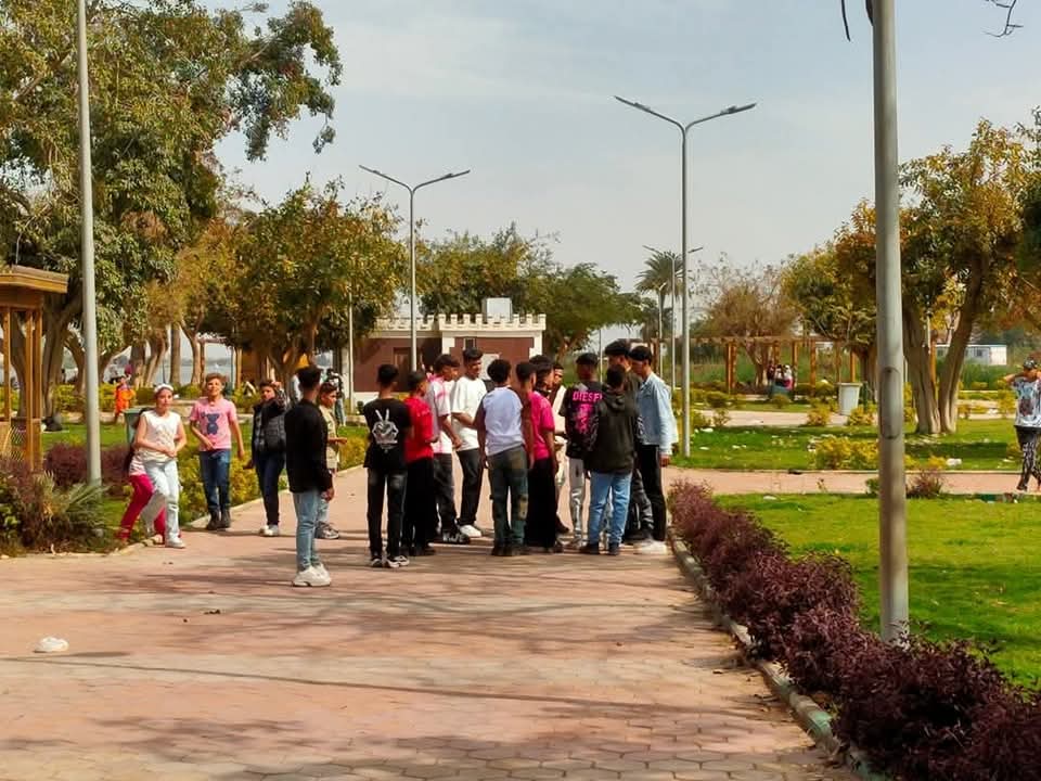 الاقبال علي حدائق القناطر اول ايام عيد الفطر،فيتو