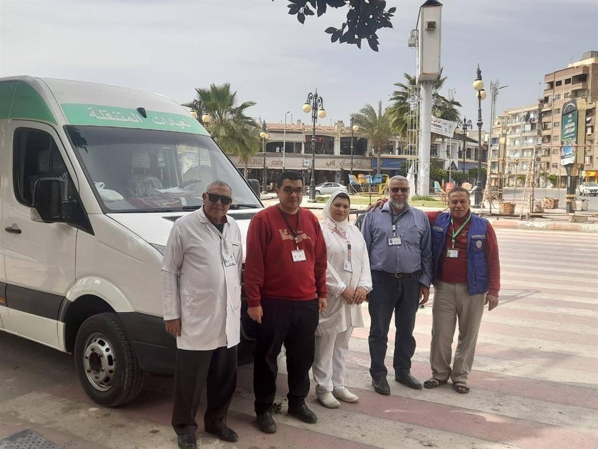 عيادات متنقلة بمحافظة البحيرة، فيتو 