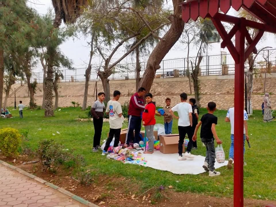 حداىق القناطر في ثان ايام عيد الفطر،فيتو