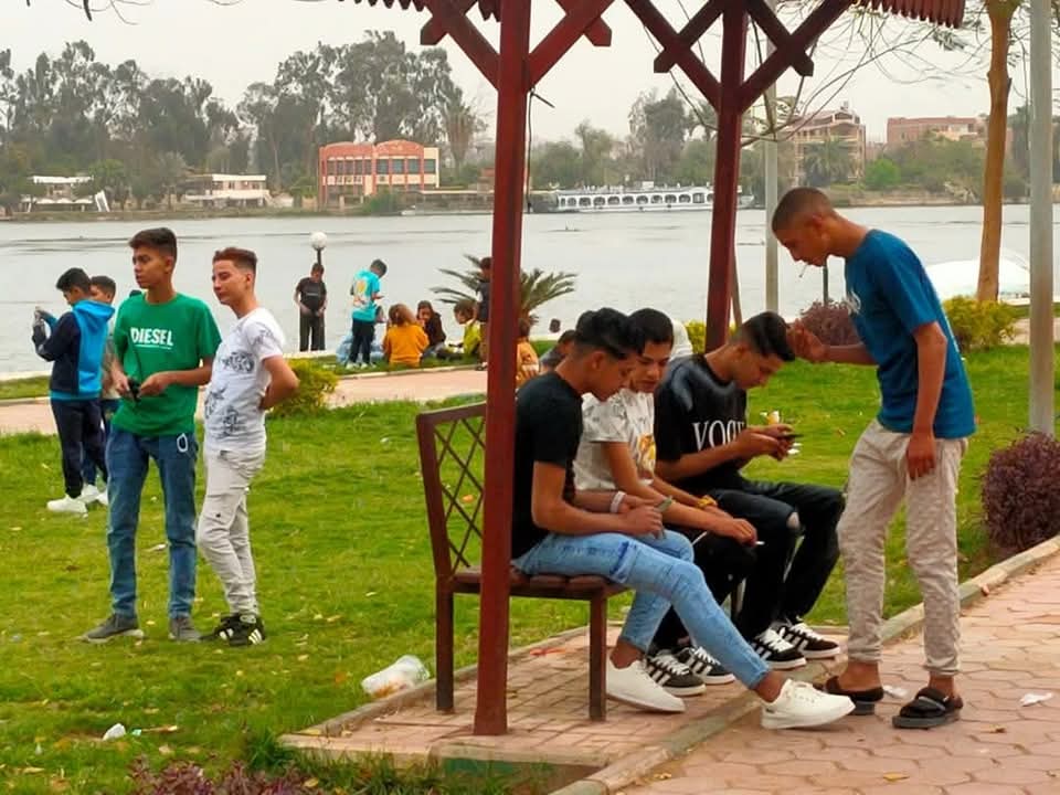 حداىق القناطر في ثان ايام عيد الفطر،فيتو