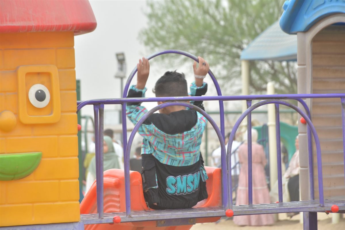 احتفالات عيد الفطر في الملاهي