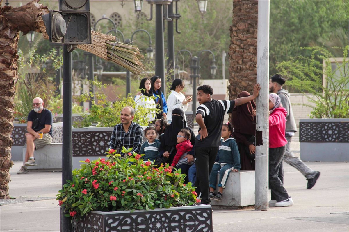 احتفالات عيد الفطر في الحدائق