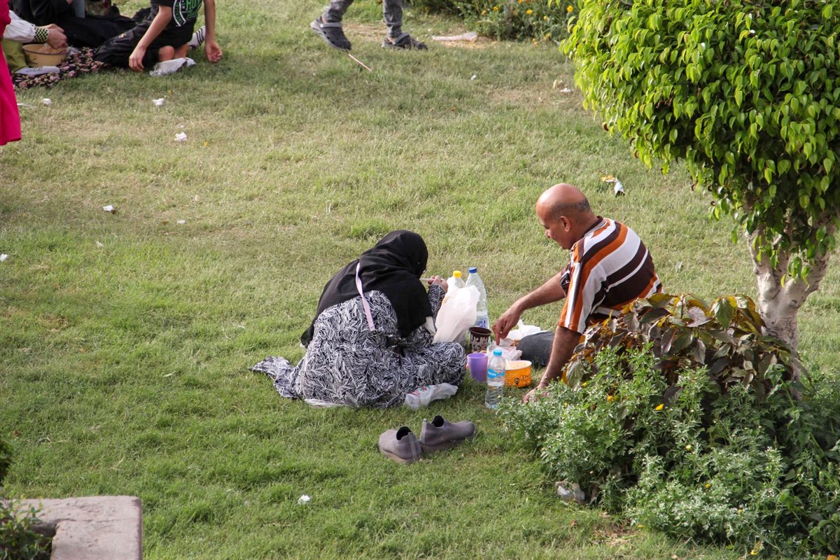 احتفالات عيد الفطر في الحدائق