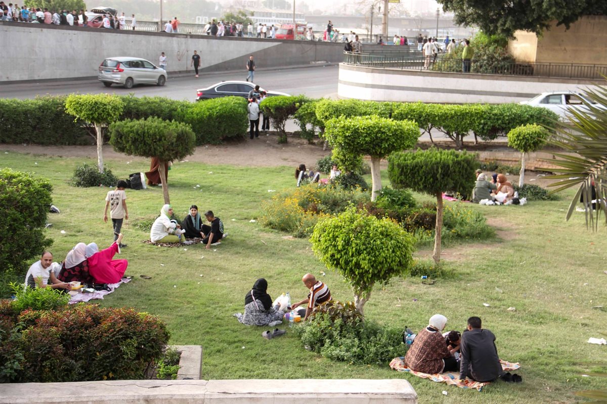 احتفالات عيد الفطر في الحدائق