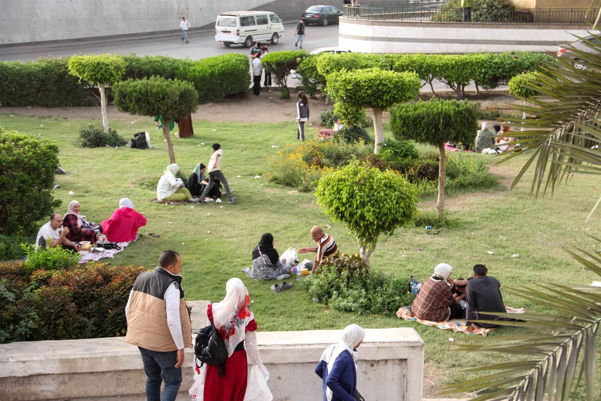 احتفالات عيد الفطر في الحدائق