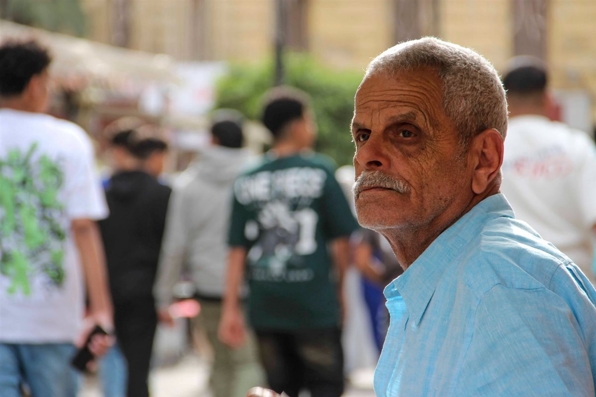 احتفال كبار السن بعيد الفطر