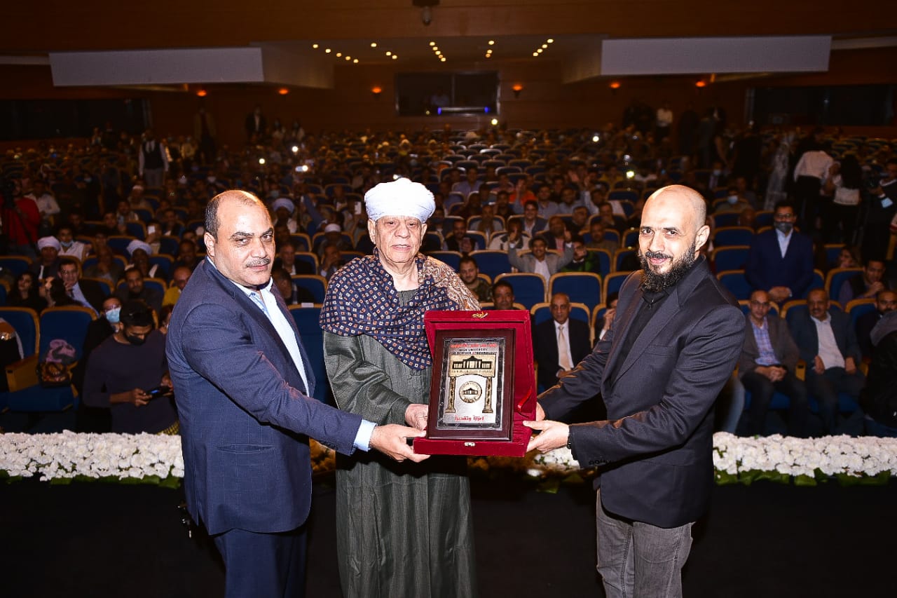 ياسين التهامي أثناء تكريمه (5)