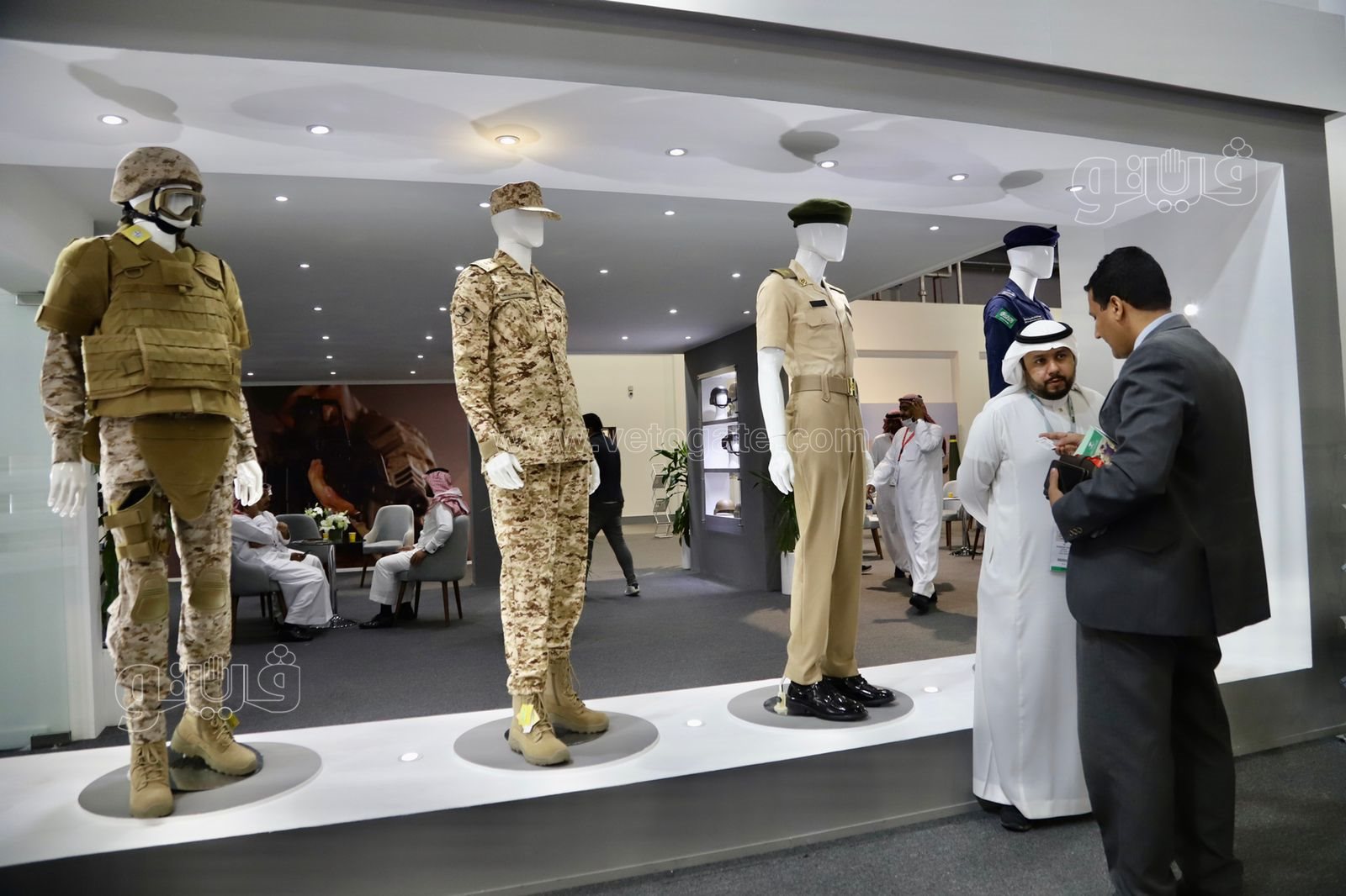 جناح المملكة العربية السعودية داخل معرض الصناعات الدفاعية والعسكرية (1)