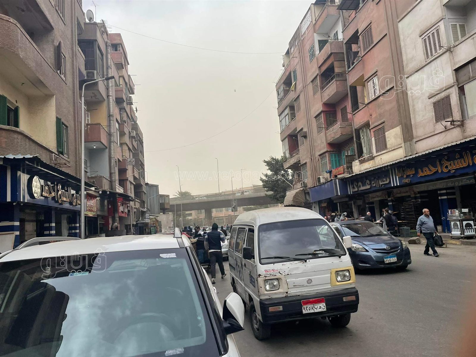 عاصفة ترابية تضرب القاهرة والجيزة (7)