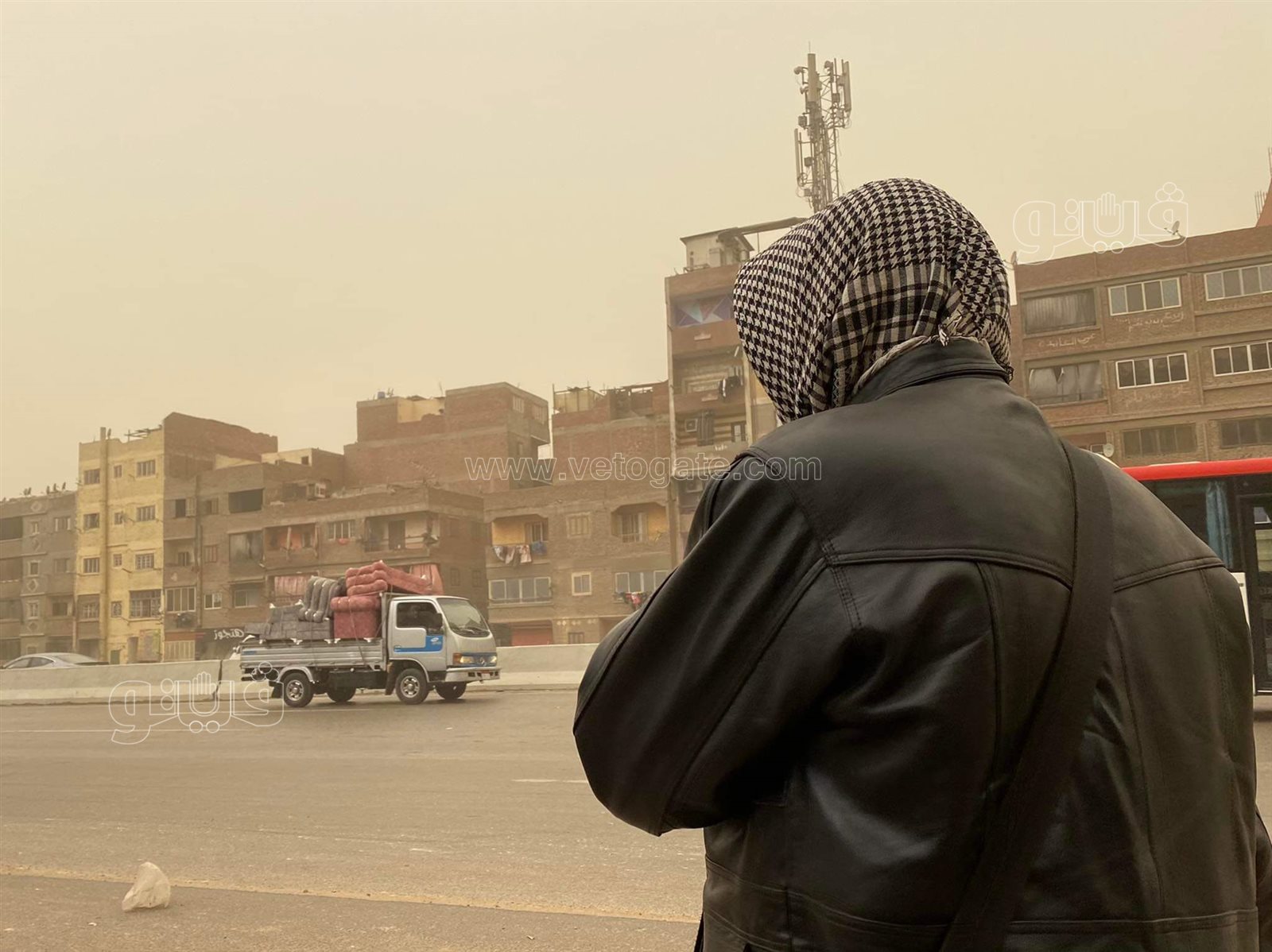 عاصفة ترابية تضرب القاهرة والجيزة (2)