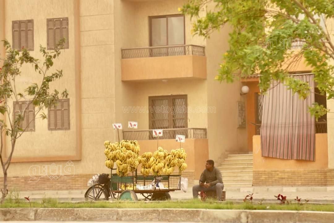 العاصفة الترابية في مدينة 6 أكتوبر بالجيزة (13)