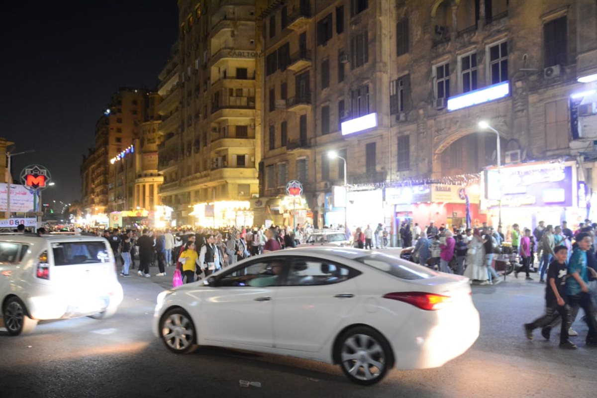 احتفالات عيد الفطر في شوارع وسط البلد