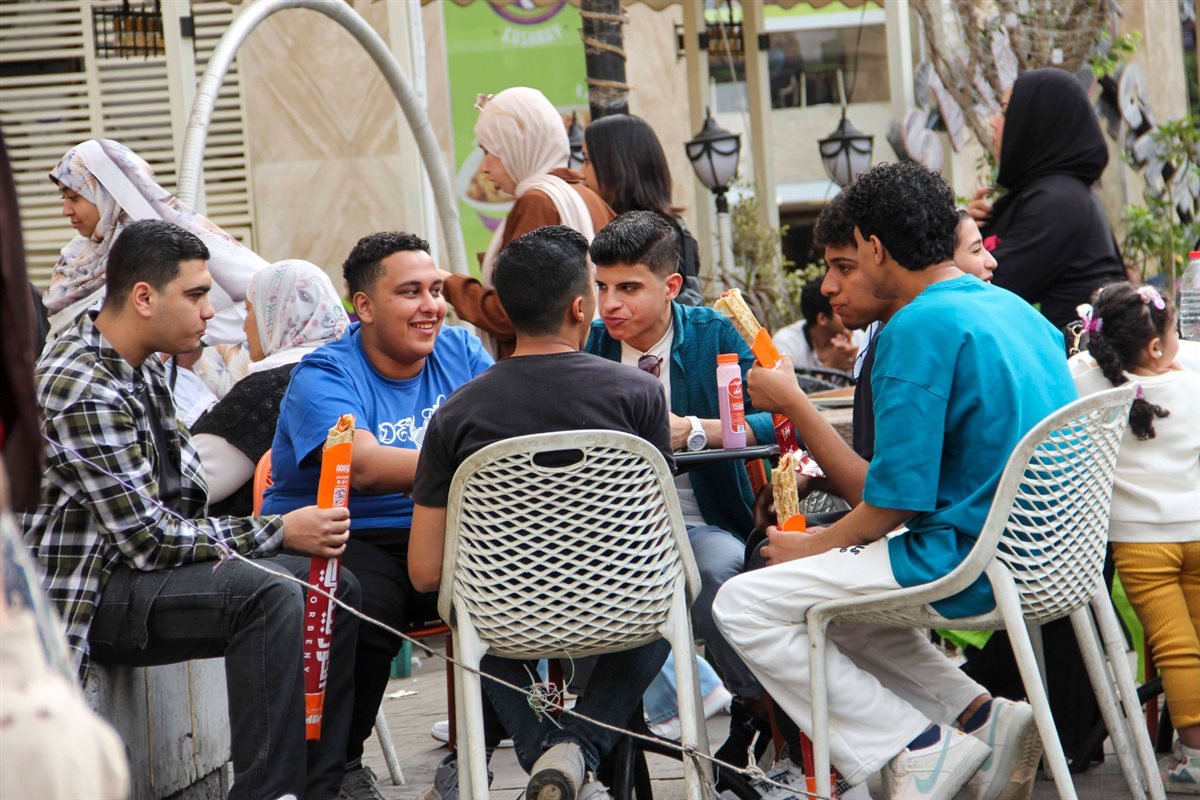 احتفالات عيد الفطر على النيل