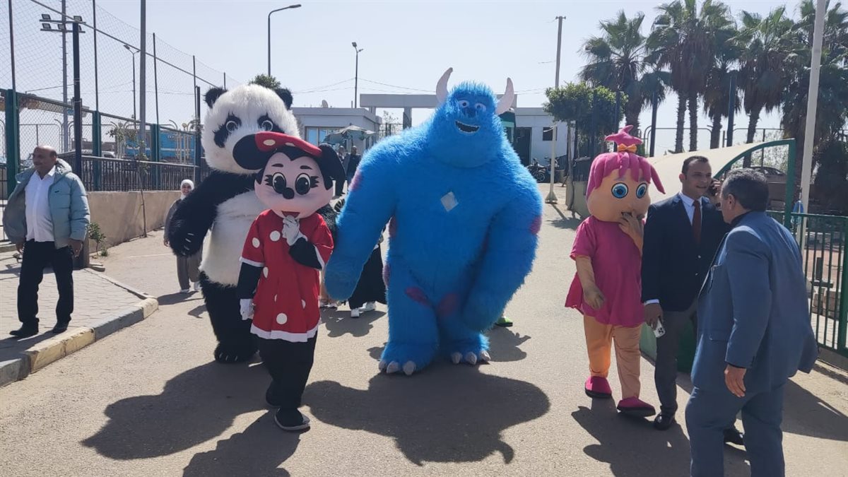 يوم ترفيهي للاطفال بجامعة بنها،فيتو