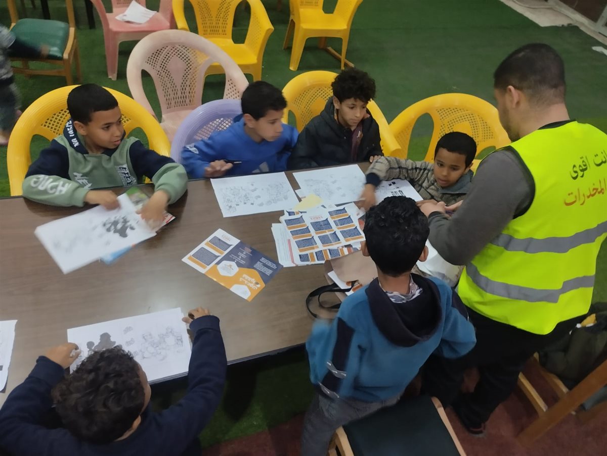 جانب من فعاليات المبادرة، فيتو