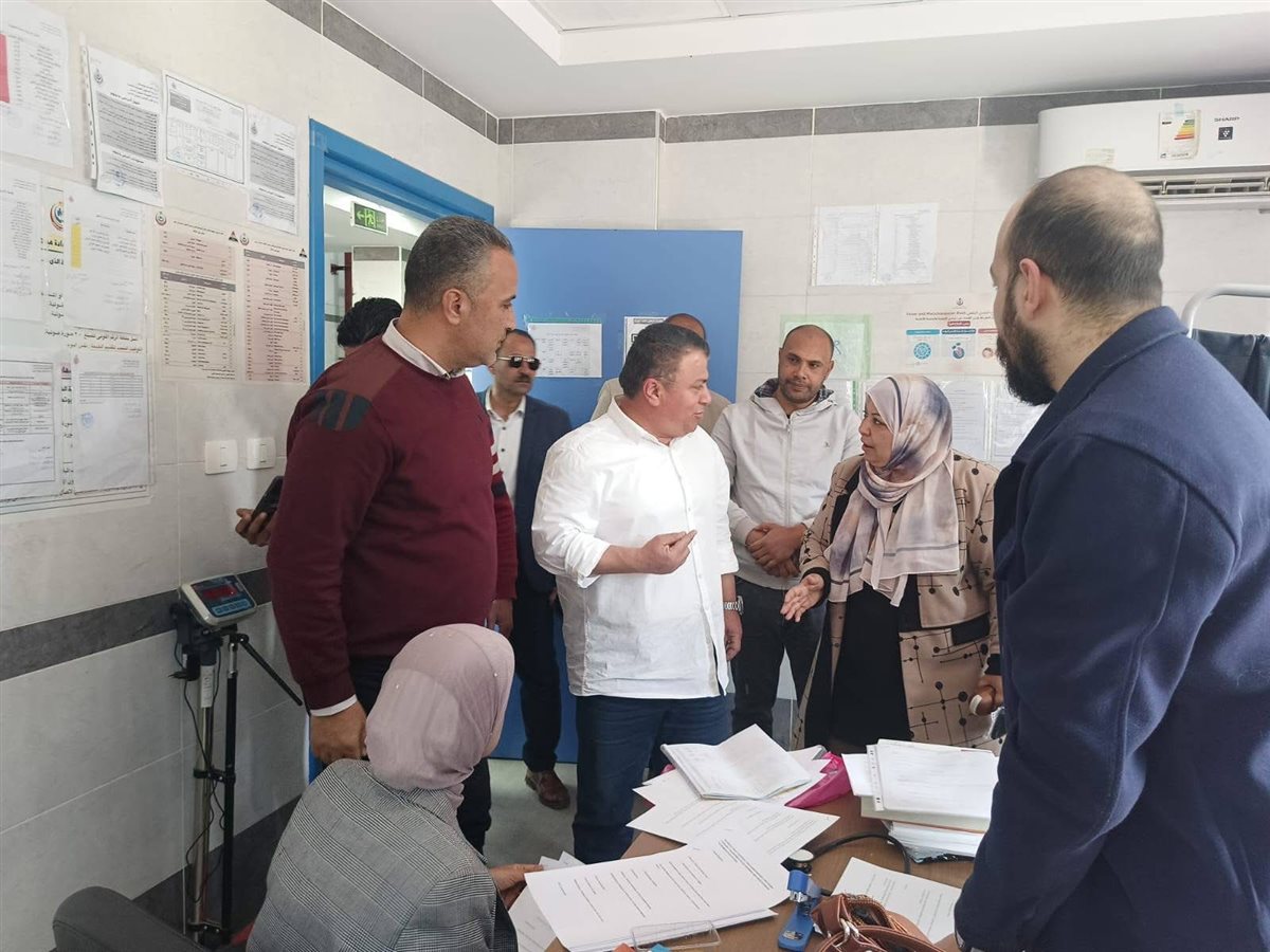 سكرتير عام البحيرة يقوم بجولات ميدانية، فيتو